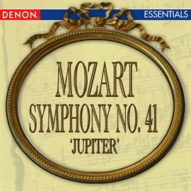 Cover image for Mozart: Symphony No. 41 'Jupiter'
