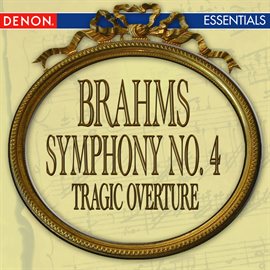 Cover image for Brahms: Symphony No. 4 - Tragic Overture