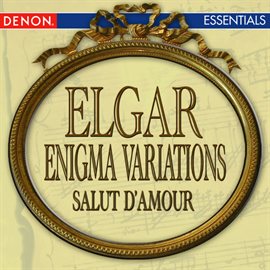 Cover image for Elgar: Enigma Variations - Salute D'Amour