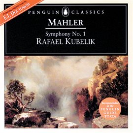 Cover image for Mahler: Symphony No.1; Lieder eines fahrenden Gesellen