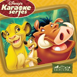 Cover image for Disney's Karaoke Series: The Lion King