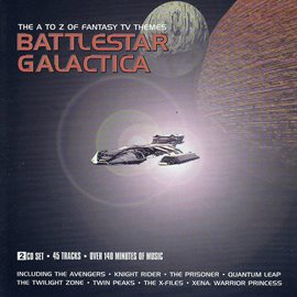 Cover image for Battlestar Galactica: The A to Z of Fantasy TV