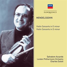 Cover image for Mendelssohn: Violin Concertos