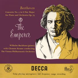 Cover image for Beethoven: Piano Concerto No. 5 "Emperor"