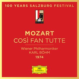 Cover image for Mozart: Così fan tutte, K. 588