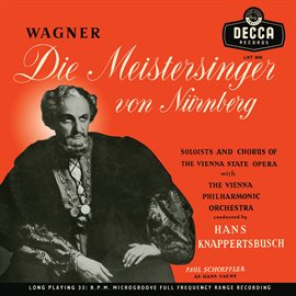 Cover image for Wagner: Die Meistersinger von Nürnberg [Hans Knappertsbusch - The Opera Edition: Volume 4]