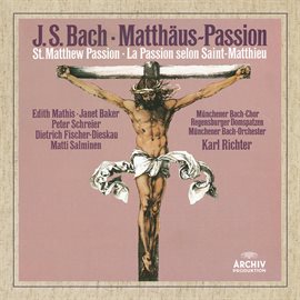 Cover image for Bach, J. S.: St. Matthew Passion, BWV. 244
