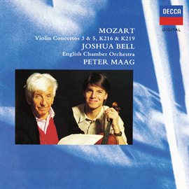Cover image for Mozart: Violin Concertos Nos. 4 & 5 [The Peter Maag Edition - Volume 6]