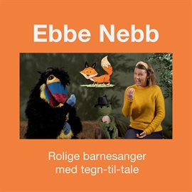 Cover image for Rolige barnesanger med tegn-til-tale