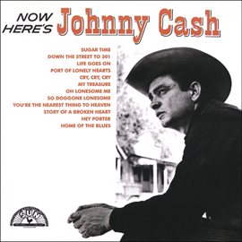 Imagen de portada para Now Here's Johnny Cash
