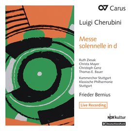 Cover image for Cherubini: Messe solennelle Nr. 2 d-Moll