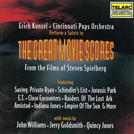 Cover image for A Salute To The Great Movie Scores From The Films Of Steven Spielberg