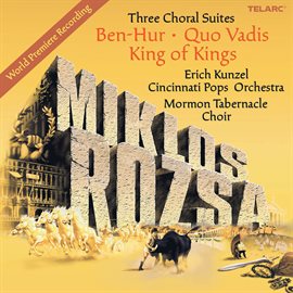 Cover image for Rózsa: Three Choral Suites