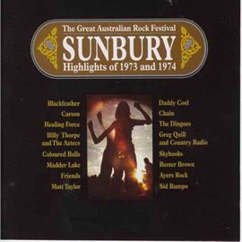 Cover image for Sunbury - Highlights of 1973 and 1974