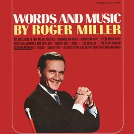 Cover image for Words And Music By Roger Miller