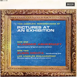 Cover image for Mussorgsky: Pictures at an Exhibition (Piano and Orchestral Versions)
