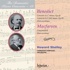 Imagen de portada para Benedict & Macfarren: Piano Concertos (Hyperion Romantic Piano Concerto 48)