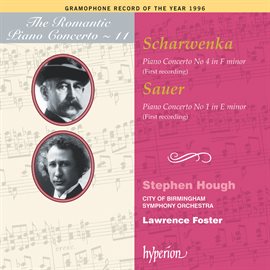 Imagen de portada para Sauer & Scharwenka: Piano Concertos (The Romantic Piano Concerto 11)