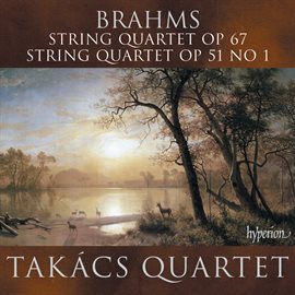 Cover image for Brahms: String Quartets Nos. 1 & 3