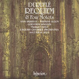 Cover image for Duruflé: Requiem & 4 Motets