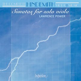 Cover image for Hindemith: Complete Viola Music, Vol. 2 – Sonatas for Solo Viola
