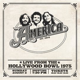 Cover image for America: Live At The Hollywood Bowl 1975