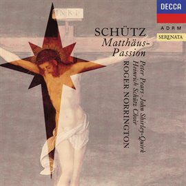 Cover image for Schütz: Matthäus-Passion