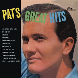 Cover image for Pat's Great Hits