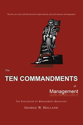 Cover image for The Ten Commandments of Management