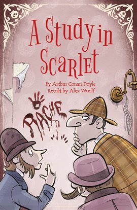 Cover image for Sherlock Holmes: A Study in Scarlet