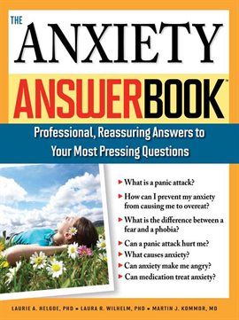 Imagen de portada para The Anxiety Answer Book
