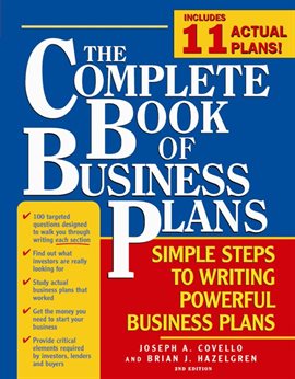 Cover image for The Complete Book of Business Plans