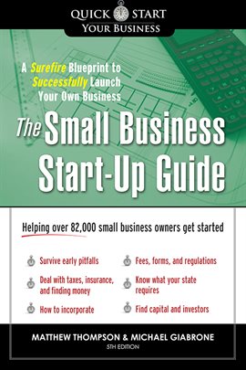 Cover image for The Small Business Start-Up Guide