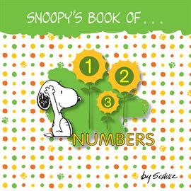 Imagen de portada para Snoopy's Book of Numbers