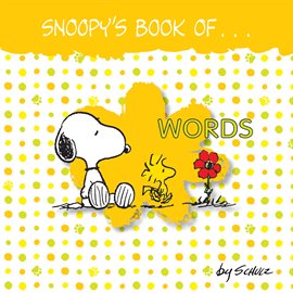 Imagen de portada para Snoopy's Book of Words