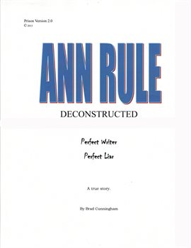 Cover image for Ann Rule Deconstructed