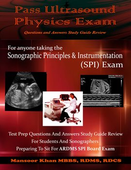 Cover image for Pass Ultrasound Physics Exam Study Guide Review