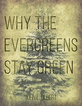 Cover image for Why the Evergreens Stay Green