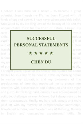 Cover image for Successful Personal Statements