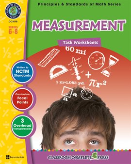Imagen de portada para Measurement - Task Sheets Gr. 6-8