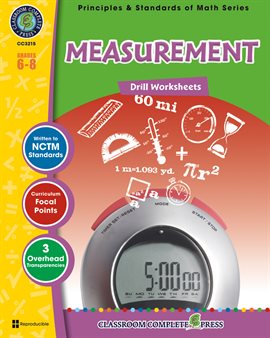 Cover image for Measurement - Drill Sheets Gr. 6-8