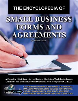 Cover image for The Encyclopedia of Small Business Forms and Agreements