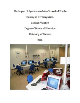 Imagen de portada para The Impact of Synchronous Inter-Networked Teacher Training in ICT Integration