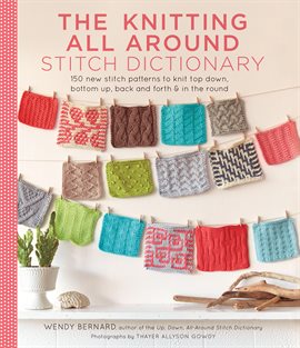 Cover image for The Knitting All Around Stitch Dictionary