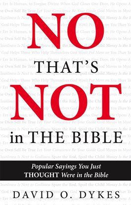 Cover image for No, That's Not in the Bible