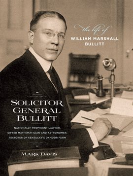 Imagen de portada para Solicitor General Bullitt
