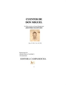 Cover image for Cuentos De Don Miguel