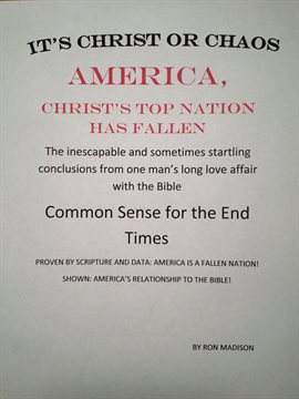 Cover image for America, Christ's Top Nation has Fallen