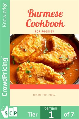 Cover image for Burmese Cookbook for Foodies