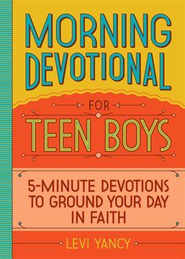 Cover image for Morning Devotional for Teen Boys
